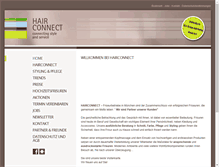Tablet Screenshot of hairconnect.com