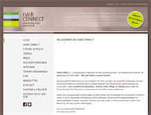 Tablet Screenshot of hairconnect.de